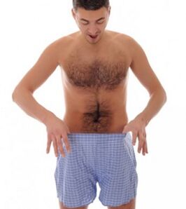 Signals to an operation to increase the penis