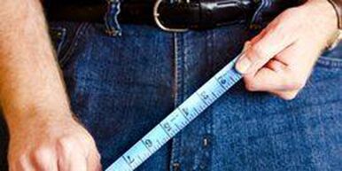 Dimensions of a human genitalia