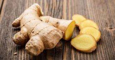 Ginger root in the gel coin composition increasing the size