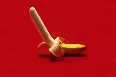 The banana is a symbol of a penis enlarged by exercise